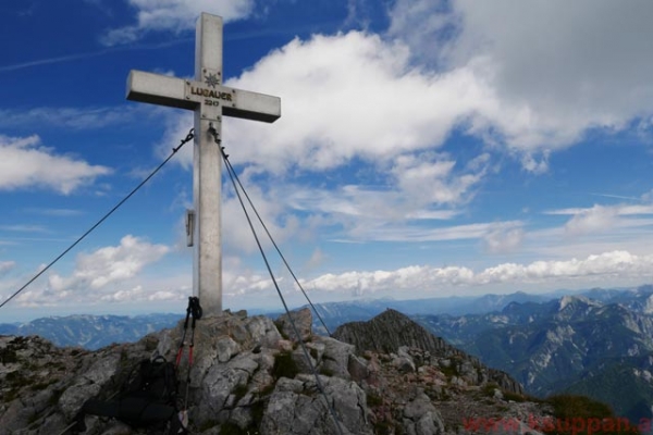 Gipfelkreuz am Lugauer